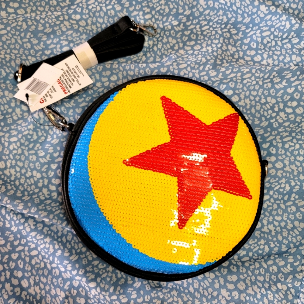 NWT Loungefly Pixar Ball Crossbody Bag
